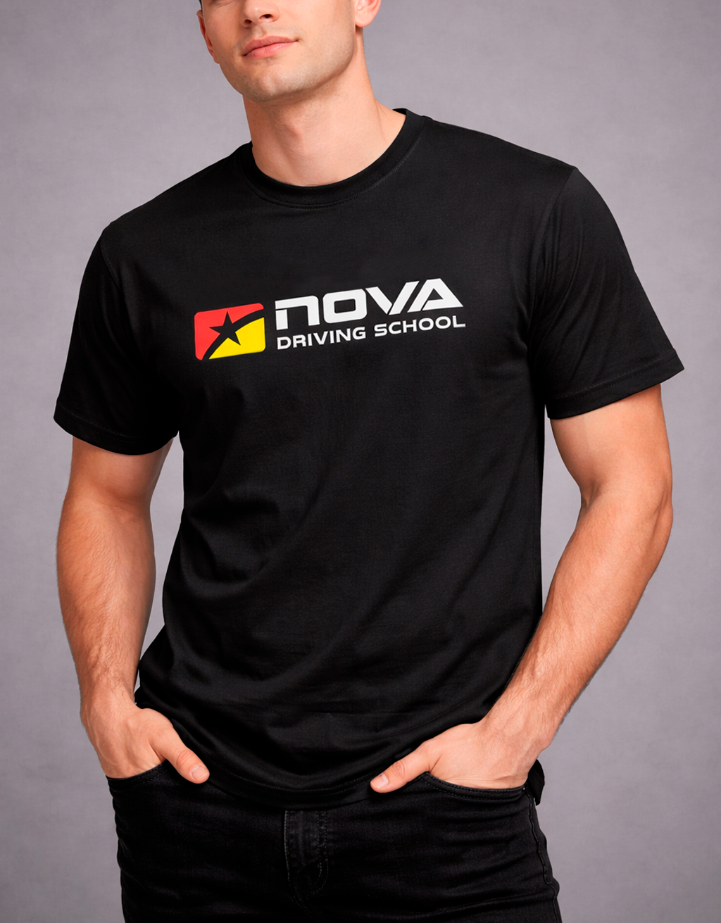 Black and White T-Shirt - Image 2