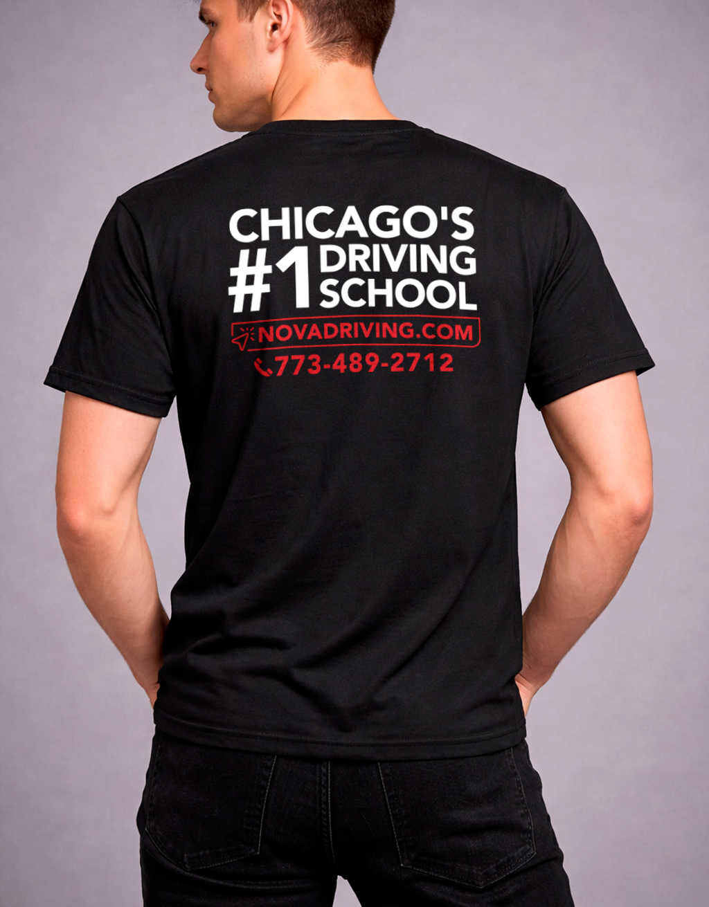 Black and White T-Shirt - Image 3